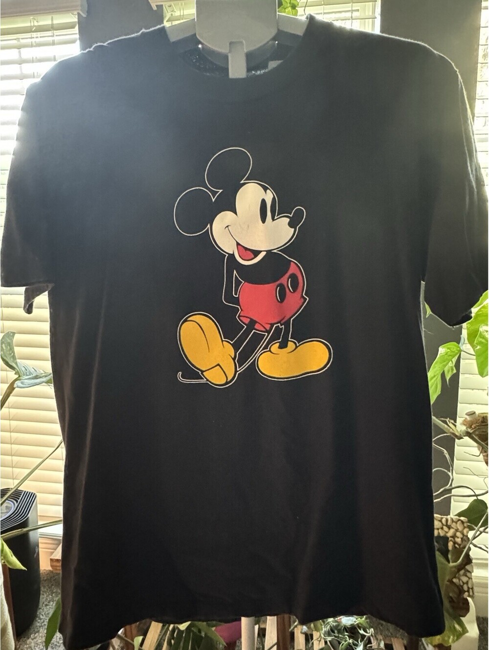 Disney/Mickey Mouse Classic T-Shirt Adult Size XL – VTG, Black, Single Stitch